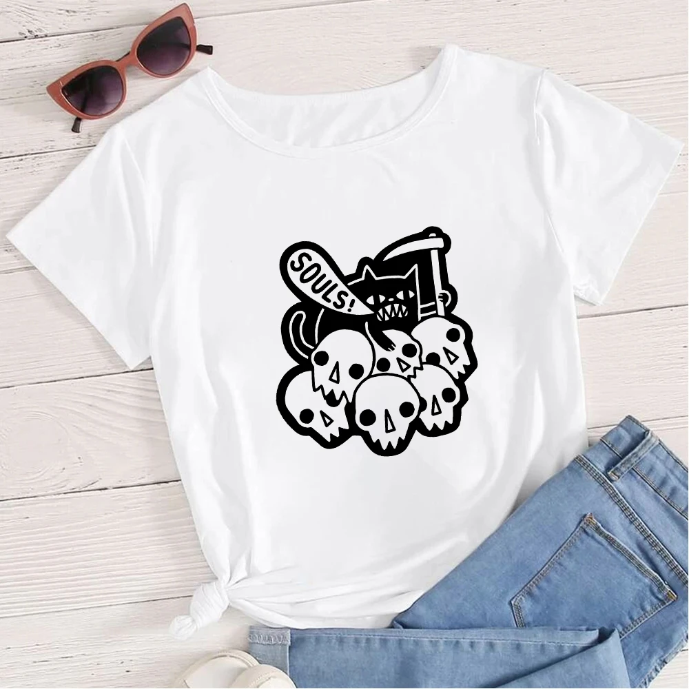 Kawaii T Shirts Women Walking Oversized Tshirt Clothes Sexy Summer Top Cute Cartoon Characters Printed White Fashion Tee Shirt 
Kawaii T Shirts Women Walking Oversized Tshirt Clothes Sexy Summer Top Cute Cartoon Characters Printed White Fashion Tee Shirt
