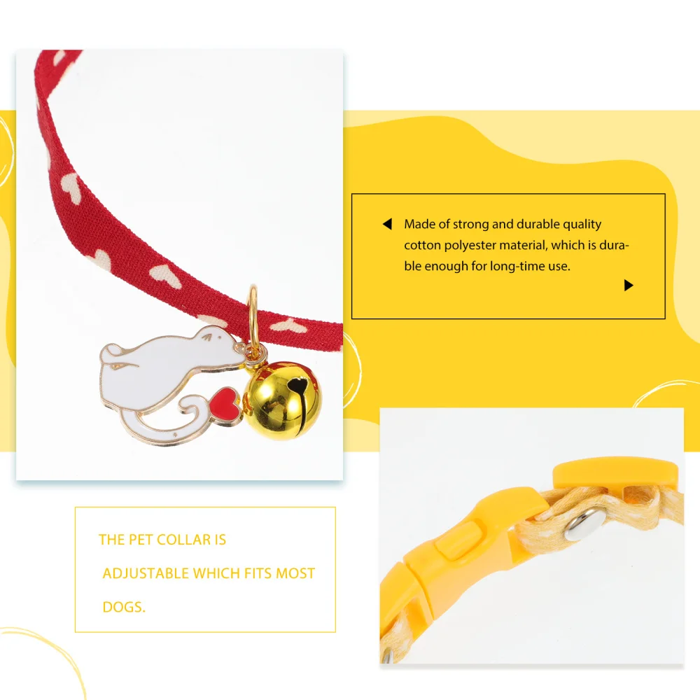 5pcs Pet Adorable Collar Neck Chain Fashion Party Bell Necklet for Pet Cat Dog
5pcs Pet Adorable Collar Neck Chain Fashion Party Bell Necklet for Pet Cat Dog