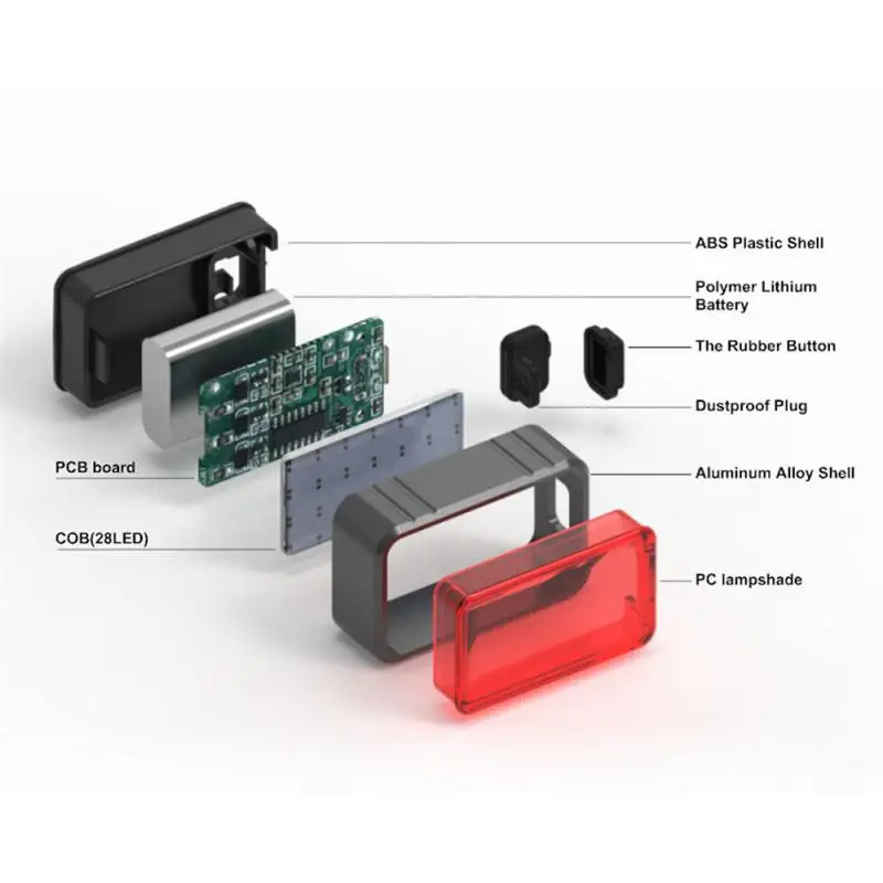 Outdoor Bicycle Light Intelligent Induction Riding Tail Light USB Charging Rear Tail Light Warning Light Bicycle Accessories
Outdoor Bicycle Light Intelligent Induction Riding Tail Light USB Charging Rear Tail Light Warning Light Bicycle Accessories