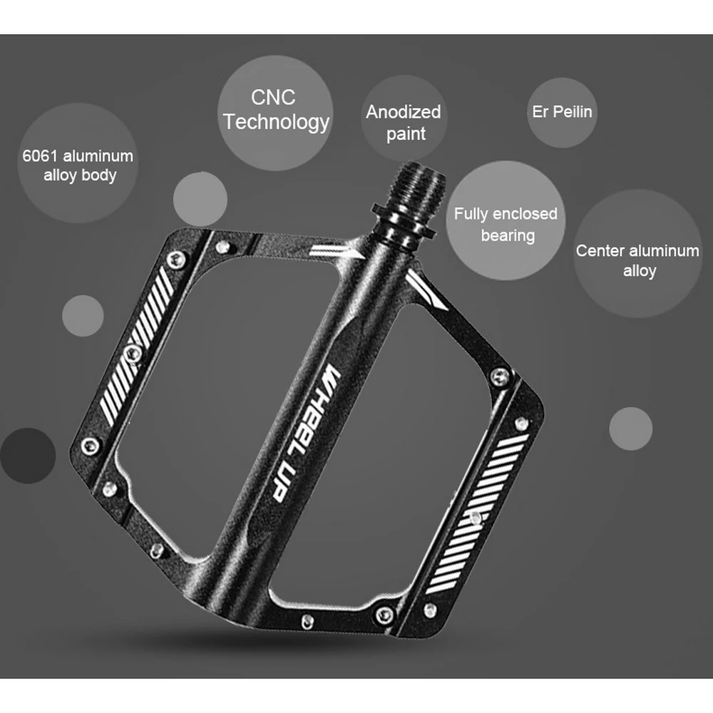 A Pair Bicycle Pedal Aluminum Alloy Bearing Road Pedal Non-slip Pedal Anti-skid MTB Bike Part Pedal Bike Accessories 
A Pair Bicycle Pedal Aluminum Alloy Bearing Road Pedal Non-slip Pedal Anti-skid MTB Bike Part Pedal Bike Accessories