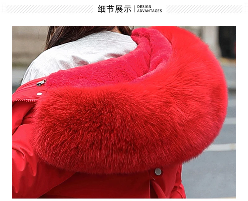 Winter parka coat windbreaker women's hooded solid color ladies down cotton coat loose oversized two-wear mid-length
Winter parka coat windbreaker women's hooded solid color ladies down cotton coat loose oversized two-wear mid-length