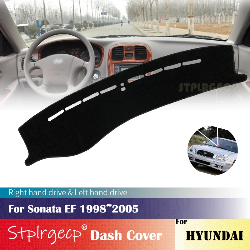 Противоскользящий коврик для приборной панели Hyundai Sonata EF 1998-2005, коврик для защиты от солнца, автомобильные аксессуары 2000, 2001, 2002, 2003, 2004
Противоскользящий коврик для приборной панели Hyundai Sonata EF 1998-2005, коврик для защиты от солнца, автомобильные аксессуары 2000, 2001, 2002, 2003, 2004