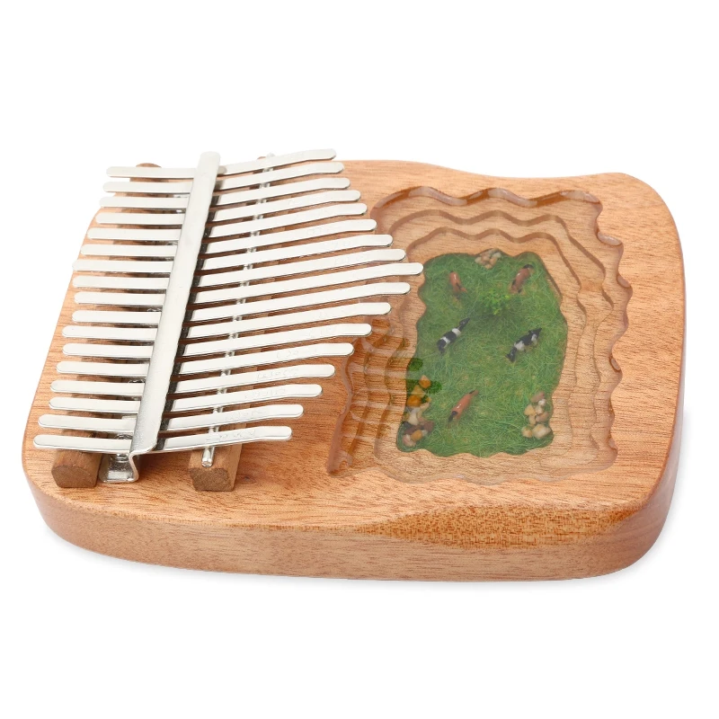 Kalimba 17 Keys Thumb Piano High Quality Mahogany Resin Keyboard Musical Instrumentos Finger Piano with Tune Hammer
Kalimba 17 Keys Thumb Piano High Quality Mahogany Resin Keyboard Musical Instrumentos Finger Piano with Tune Hammer