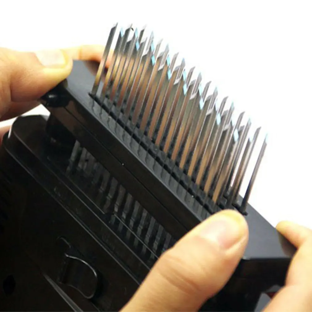 48 Blades Needle Meat Tenderizer Stainless Steel Knife Meat Beaf Steak Mallet Meat Tenderizer Hammer Pounder Cooking Tools
48 Blades Needle Meat Tenderizer Stainless Steel Knife Meat Beaf Steak Mallet Meat Tenderizer Hammer Pounder Cooking Tools