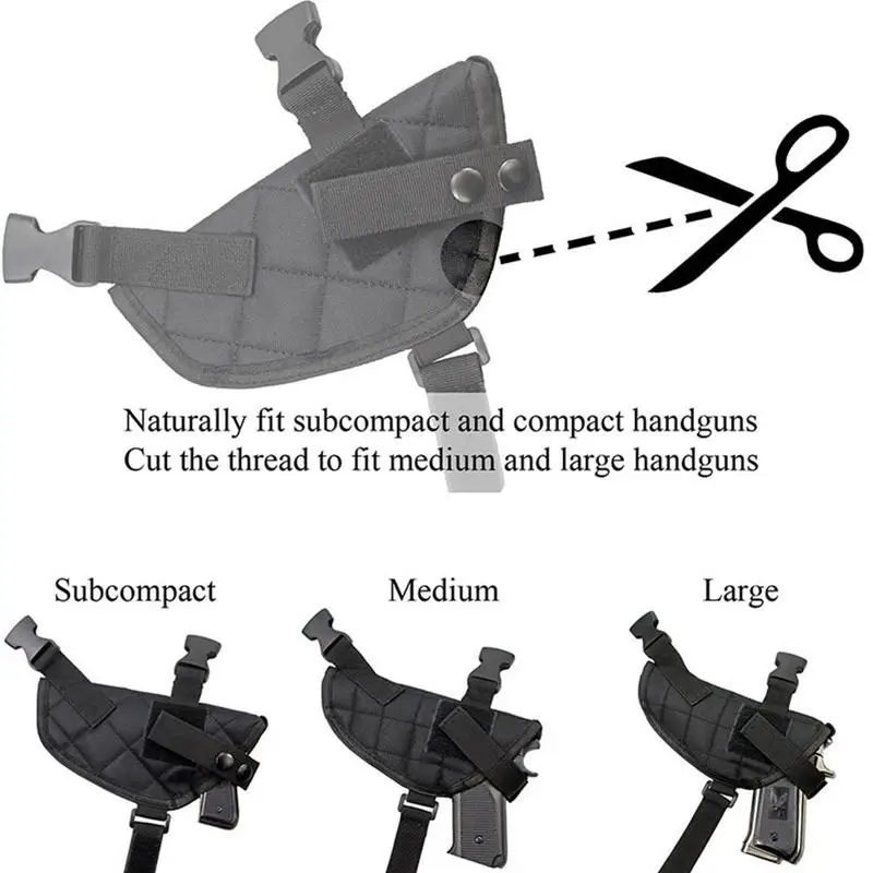 Left Right Hand Tactical Nylon Gun Holster Universal Pistol Gun Carry Pouch Concealed Shoulder Holster 17 Gun
Left Right Hand Tactical Nylon Gun Holster Universal Pistol Gun Carry Pouch Concealed Shoulder Holster 17 Gun