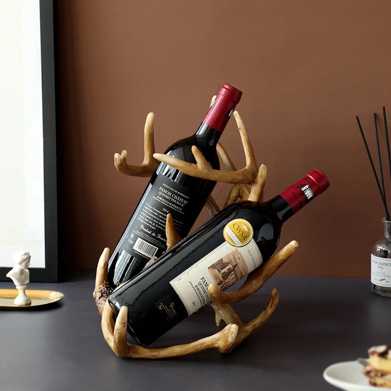 Creative Resin Craft Wine Rack Cabinet Decoration Ornament Red Wine Rack Modern Home Decor Accessories New Home Gift
Creative Resin Craft Wine Rack Cabinet Decoration Ornament Red Wine Rack Modern Home Decor Accessories New Home Gift