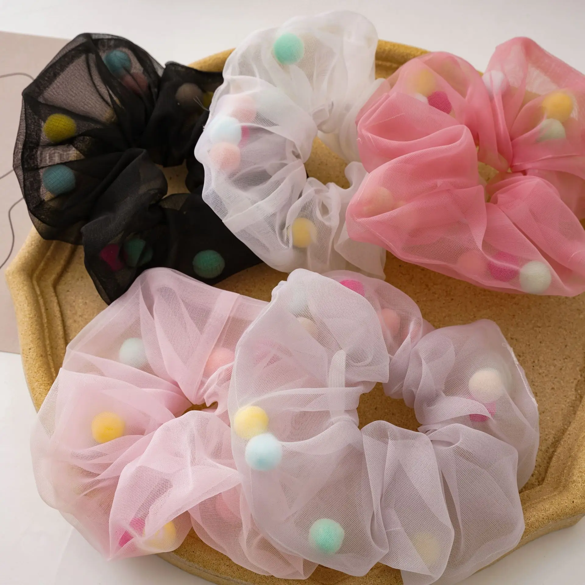 New Ring Gauze Ball Large Elastic Hair Bands Girls Hair Ties Ponytail Holder Hair Ring Girls Hair Accessories
New Ring Gauze Ball Large Elastic Hair Bands Girls Hair Ties Ponytail Holder Hair Ring Girls Hair Accessories
