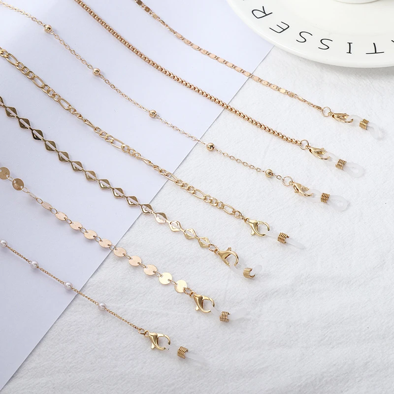 Sunglasses Masking Chains For Women Alloy Pearl Chain Eyeglasses Chains Lanyard Glass 2022 New Fashion Jewelry Wholesale Gifts
Sunglasses Masking Chains For Women Alloy Pearl Chain Eyeglasses Chains Lanyard Glass 2022 New Fashion Jewelry Wholesale Gifts