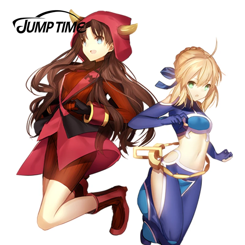 JumpTime 13 см x 11 5 3D красивые Графика аниме Fate stay night пикантная обувь для девочек