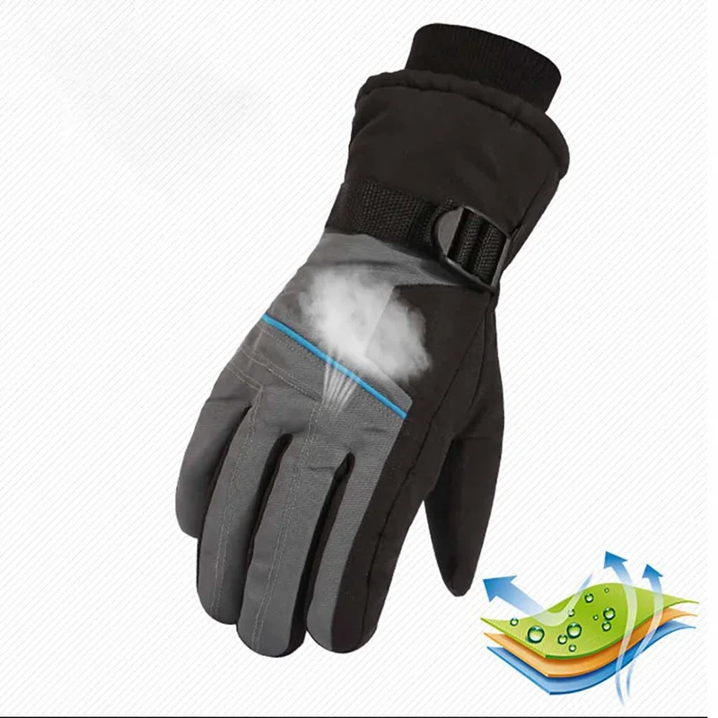 Winter Skiing Gloves Men Full Finger Wear resistaThick Water Resistant Thermal Handwear Outdoor Motorcycle Riding Cycling gloves
Winter Skiing Gloves Men Full Finger Wear resistaThick Water Resistant Thermal Handwear Outdoor Motorcycle Riding Cycling gloves