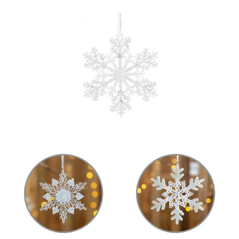 Pendant Decor Decorative Attractive Cute Creative Snowflake Shape Hanging Decor
Pendant Decor Decorative Attractive Cute Creative Snowflake Shape Hanging Decor