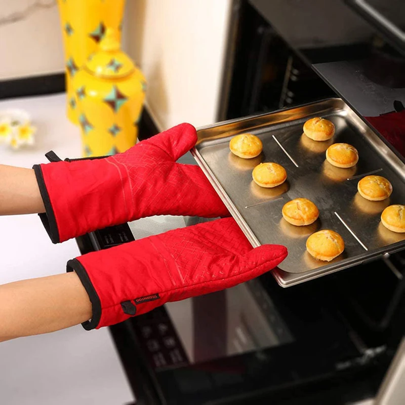 New Kitchen Gloves Potholder Gloves Mitts Baking Insulation Gloves for BBQ Non-slip Resistant Linen Potholders Pad Oven Mitts
New Kitchen Gloves Potholder Gloves Mitts Baking Insulation Gloves for BBQ Non-slip Resistant Linen Potholders Pad Oven Mitts