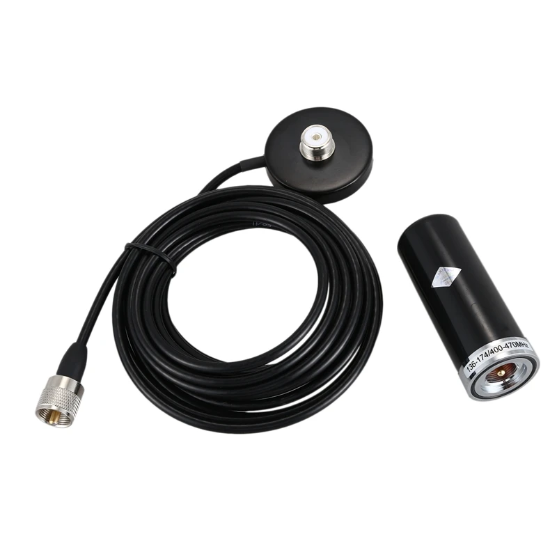 144/435MHz Uhf Vhf Car Radio Walkie Talkie Stubby Antenna With Magnetic Base
144/435MHz Uhf Vhf Car Radio Walkie Talkie Stubby Antenna With Magnetic Base