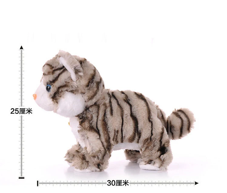 Soft Electronic Pets Sound Control Robot Cats Stand Walk Electric Pets Cute Interactive Toys Cat Plush Baby Toys For Kids
Soft Electronic Pets Sound Control Robot Cats Stand Walk Electric Pets Cute Interactive Toys Cat Plush Baby Toys For Kids