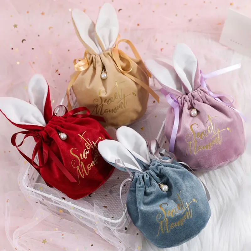 5pcs Cute Rabbit Ear Gift Bags Candy Packing Bags Snack Sachet For Wedding Birthday Party Supplies Organizer
5pcs Cute Rabbit Ear Gift Bags Candy Packing Bags Snack Sachet For Wedding Birthday Party Supplies Organizer