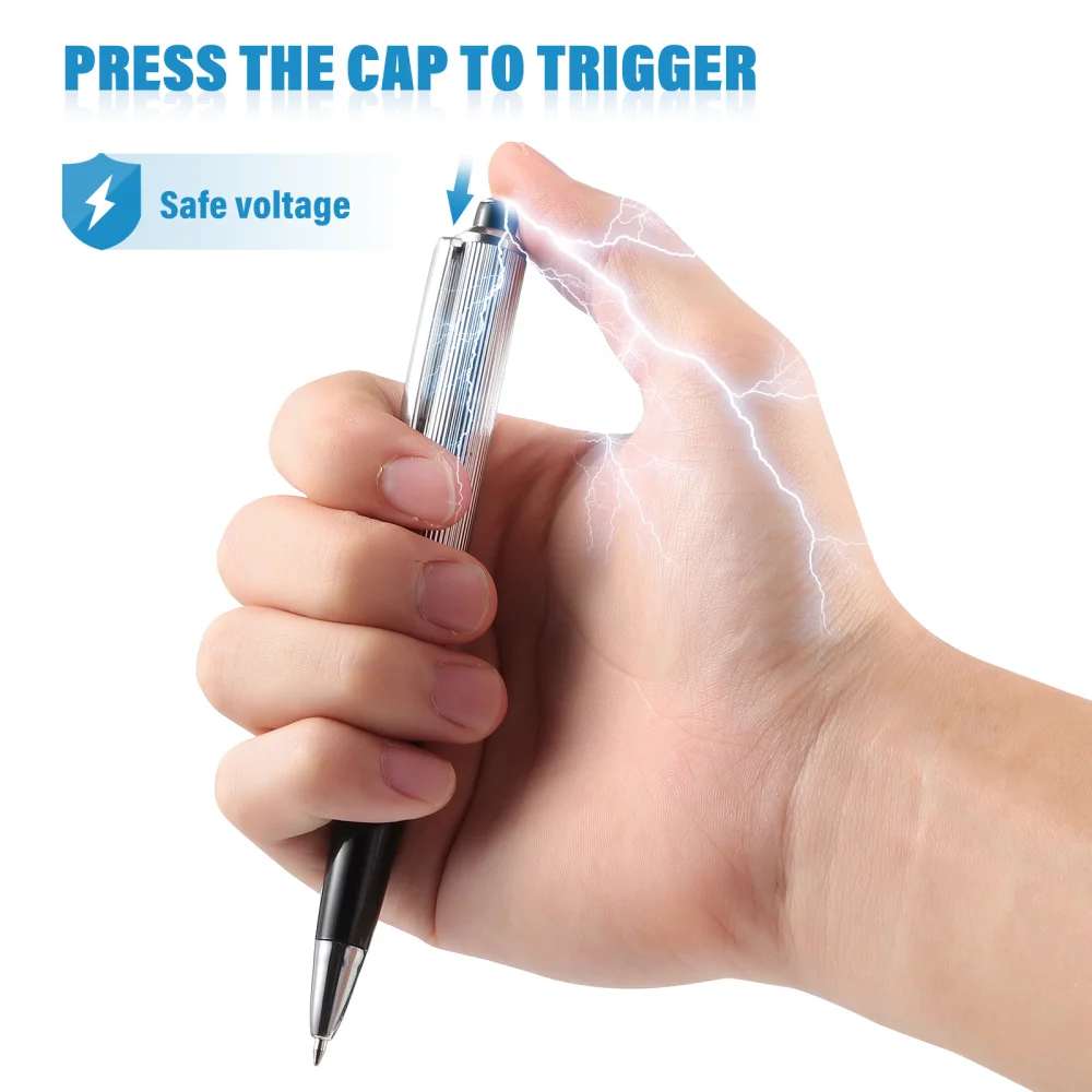 TOYANDONA 2pcs Shocking Pen Fun Joke to Friend Electric Trick Prank Gadget for Fool's Day
TOYANDONA 2pcs Shocking Pen Fun Joke to Friend Electric Trick Prank Gadget for Fool's Day