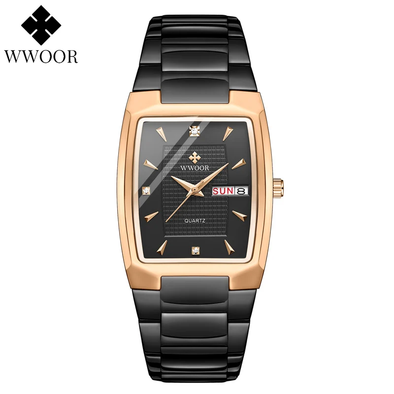 WWOOR Top Brand Luxury Fashion Women Watches With Diamond Square Ladies Rose Gold Casual Bracelet Watch Female Relogio Feminino
WWOOR Top Brand Luxury Fashion Women Watches With Diamond Square Ladies Rose Gold Casual Bracelet Watch Female Relogio Feminino