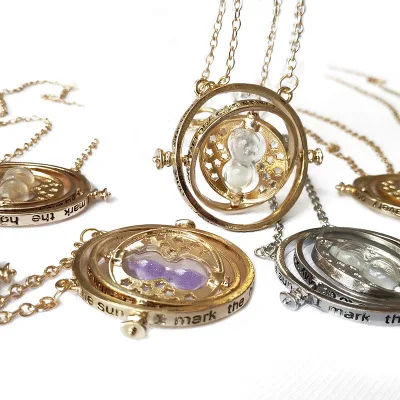 Fashion Gold Snitch Time-Turner Pendant Chain Necklace Time hourglass Sweater Chain Necklace Series Magic Gifts For Lady Girls
Fashion Gold Snitch Time-Turner Pendant Chain Necklace Time hourglass Sweater Chain Necklace Series Magic Gifts For Lady Girls