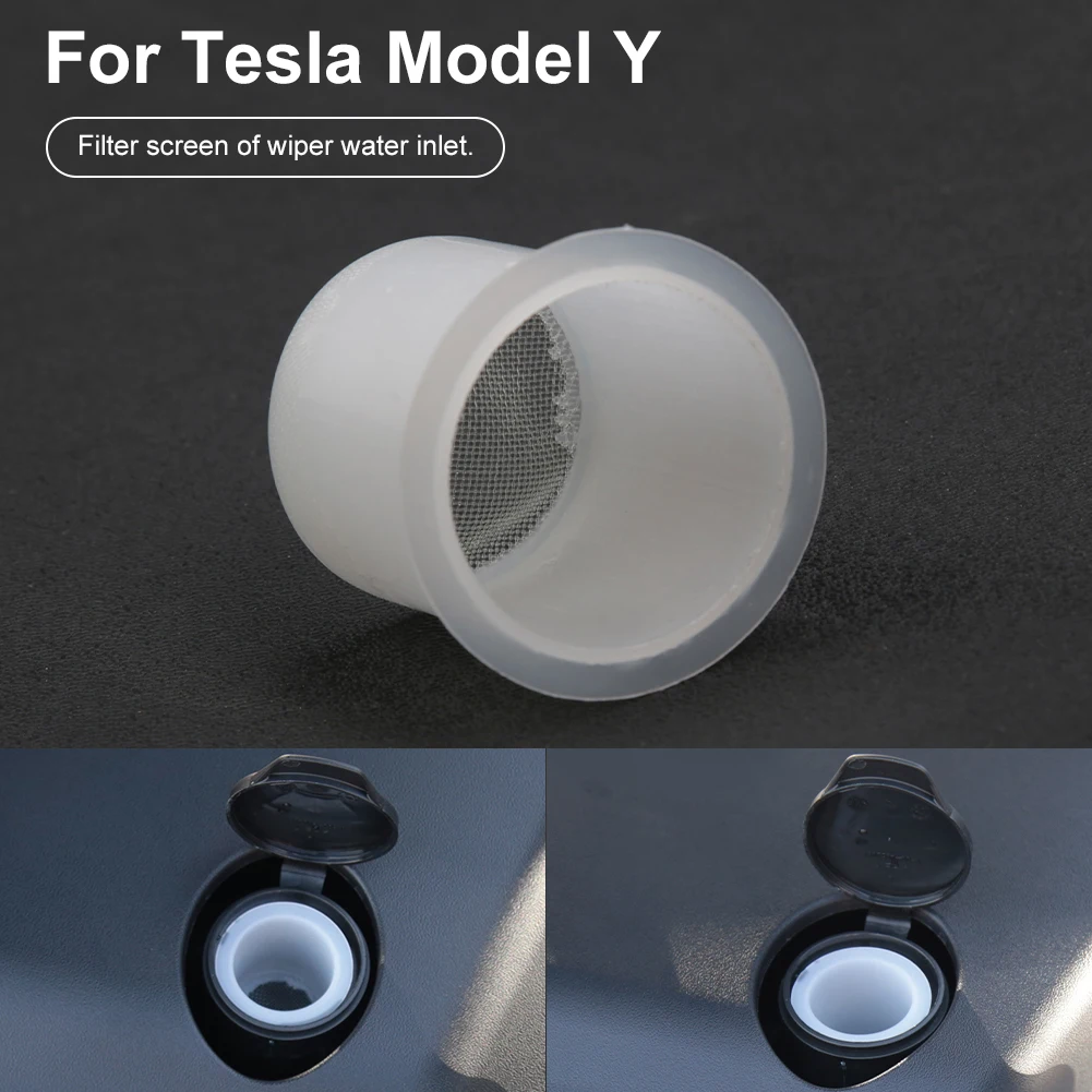 Car Windshield Fluid Reservoir Filter Plastic Wiper Fluid Inlet Filter for Tesla Model Y Auto Accessories
Car Windshield Fluid Reservoir Filter Plastic Wiper Fluid Inlet Filter for Tesla Model Y Auto Accessories
