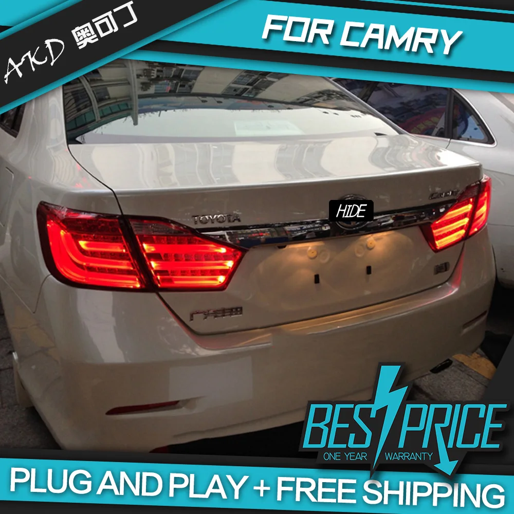 АКД автомобильного тюнинга задних фонарей задние фонари для Toyota Camry 2012 2014