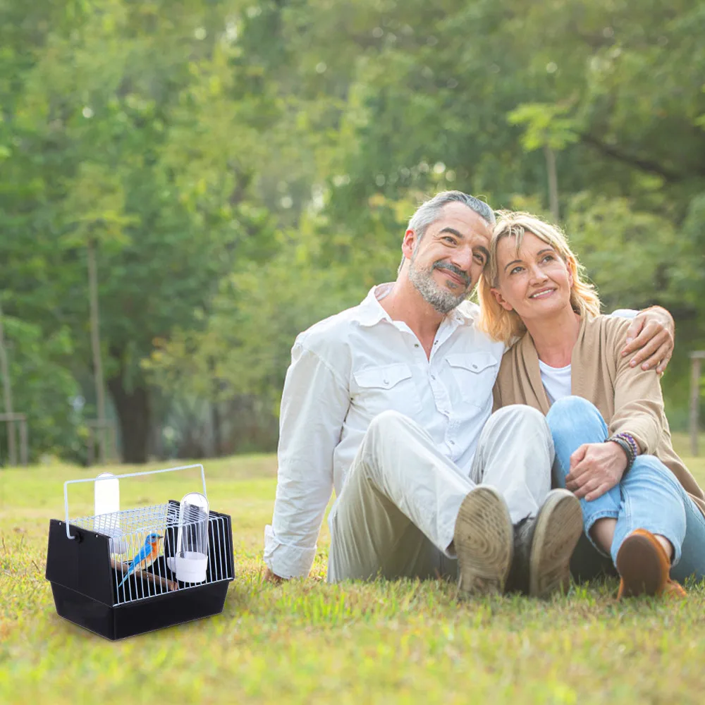 Bird Travel Carrier Cage With Perch Feeder For Peony Budgerigar Conure Cockatiel
Bird Travel Carrier Cage With Perch Feeder For Peony Budgerigar Conure Cockatiel