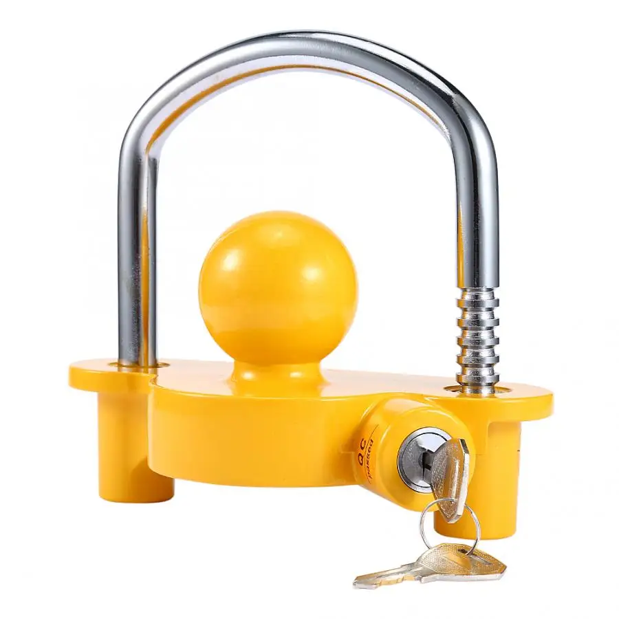 Trailer Accessories Heavy Duty Universal Coupler Hitch Trailer Lock fits 1-7/8", 2" and 2-5/16" Supe trailer hitch
Trailer Accessories Heavy Duty Universal Coupler Hitch Trailer Lock fits 1-7/8", 2" and 2-5/16" Supe trailer hitch