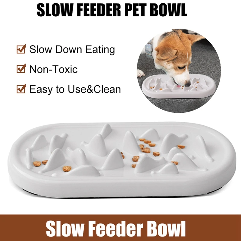 Slow Feeder Cat Bowls Pet Fun Interactive Feeder Cat Bowls Helps Stop Bloat Prevents Obesity Improves Digestion
Slow Feeder Cat Bowls Pet Fun Interactive Feeder Cat Bowls Helps Stop Bloat Prevents Obesity Improves Digestion