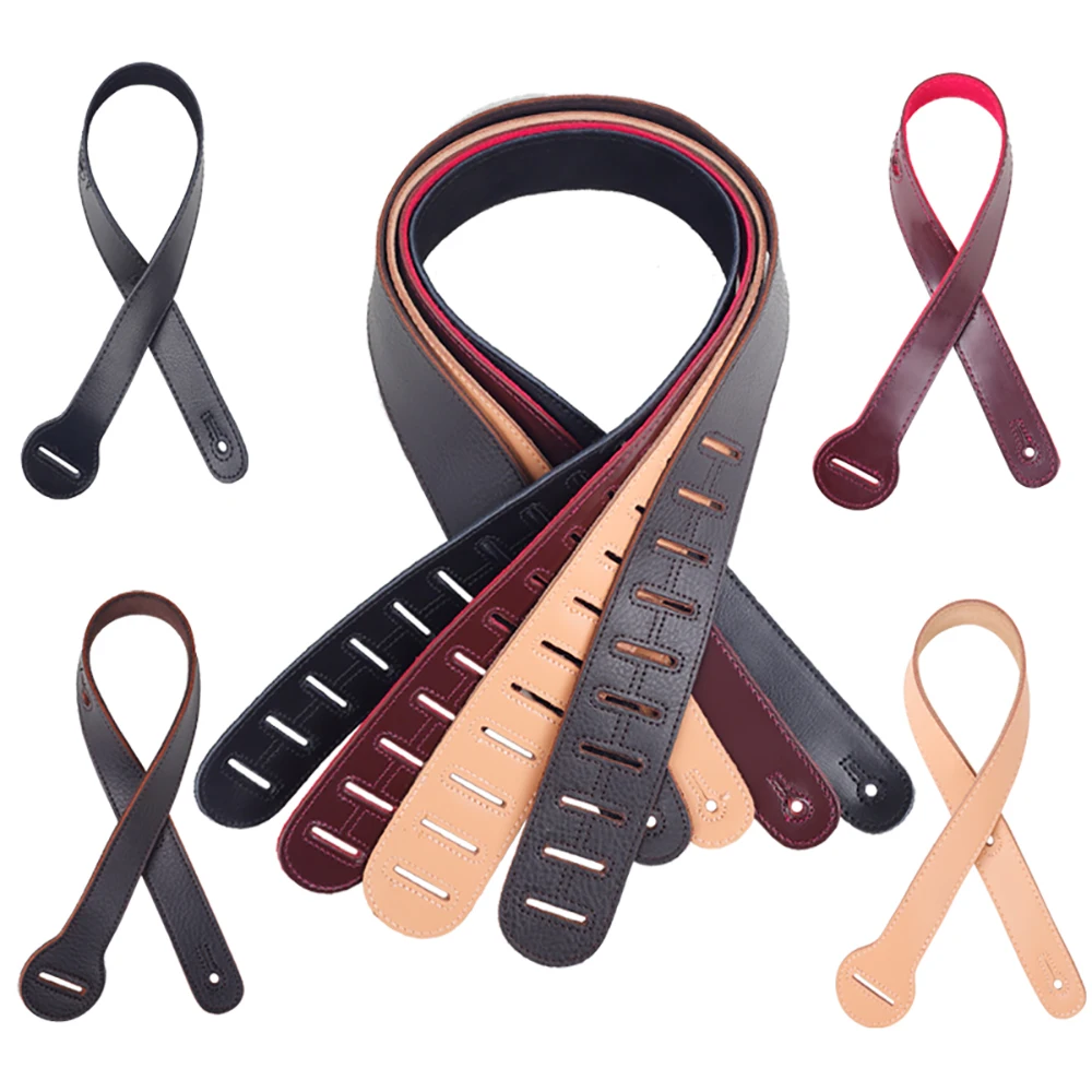 Adjustable Guitar Strap High Quality Cowhide Shoulder Strap for Electric Guitar Bass Parts Accessories with Connection Strap
Adjustable Guitar Strap High Quality Cowhide Shoulder Strap for Electric Guitar Bass Parts Accessories with Connection Strap