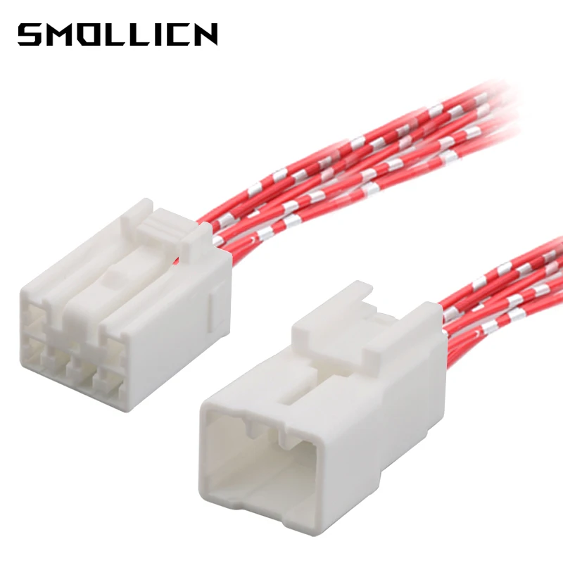 1-50 Sets 6 Pin KET MG641047 MG651044 Automobile Wiring Harness Connector White Male Female Electrical Plug Strip Line 15cm
1-50 Sets 6 Pin KET MG641047 MG651044 Automobile Wiring Harness Connector White Male Female Electrical Plug Strip Line 15cm