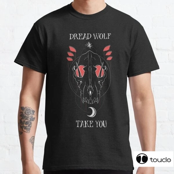 Dread Wolf Take You Popular T-Shirt Crewneck 100% Cotton Tees Funny Tees Cotton Tops Casual Short Sleeve Top Unisex
Dread Wolf Take You Popular T-Shirt Crewneck 100% Cotton Tees Funny Tees Cotton Tops Casual Short Sleeve Top Unisex