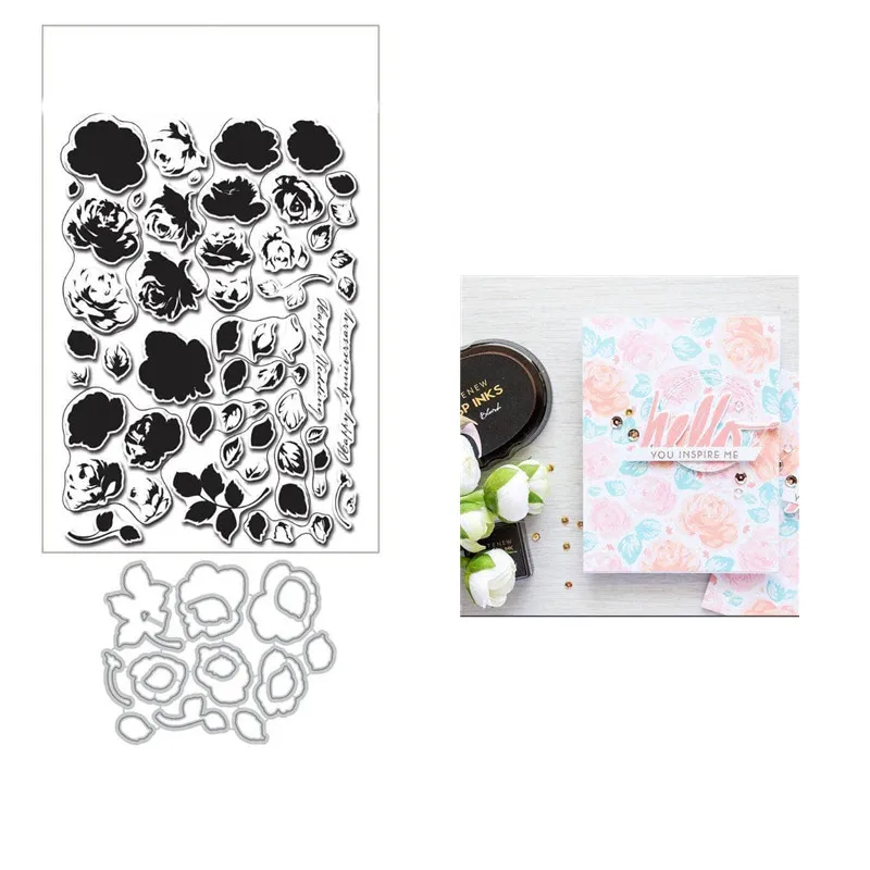 BlossomMetal Cutting Dies and Stamps Scrapbooking Paper Craft Handmade Album Card Punch Art Dies New Stamps and Dies 2021
BlossomMetal Cutting Dies and Stamps Scrapbooking Paper Craft Handmade Album Card Punch Art Dies New Stamps and Dies 2021