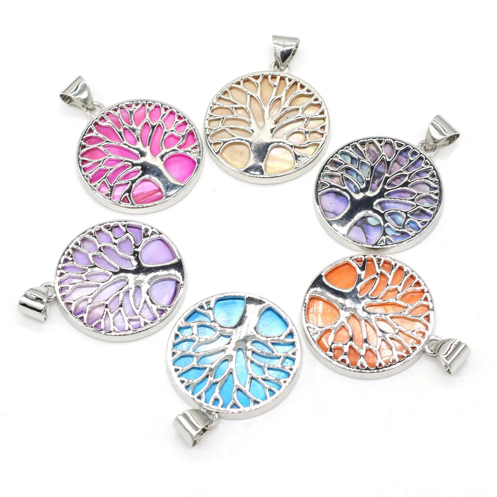 Natural Mother of Pearl Shell Pendants Round Hollow Tree Shape White Shell Abalone Shell Charms Pendants for Jewelry DIY Making
Natural Mother of Pearl Shell Pendants Round Hollow Tree Shape White Shell Abalone Shell Charms Pendants for Jewelry DIY Making