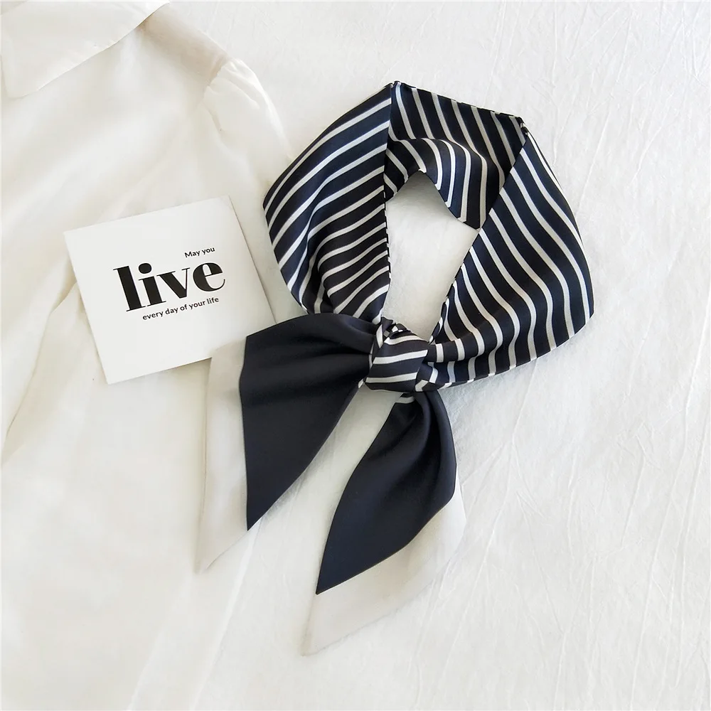 Printed Love Stripe Fashion Multi-Function Small Silk Scarf Women's Narrow Neckerchief Tie Package Belt Hair Band skinny scarf
Printed Love Stripe Fashion Multi-Function Small Silk Scarf Women's Narrow Neckerchief Tie Package Belt Hair Band skinny scarf