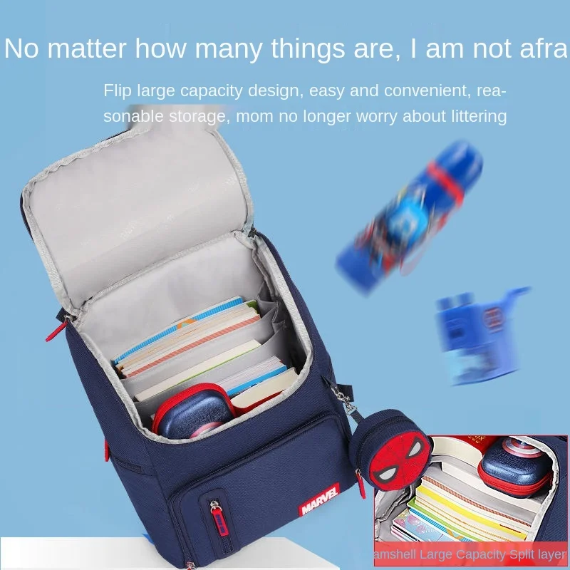 Disney Children's Schoolbag Primary School Boys 1-3-6 Grade 6-12 Years Old Marvel Schoolbag Boys Backpack
Disney Children's Schoolbag Primary School Boys 1-3-6 Grade 6-12 Years Old Marvel Schoolbag Boys Backpack