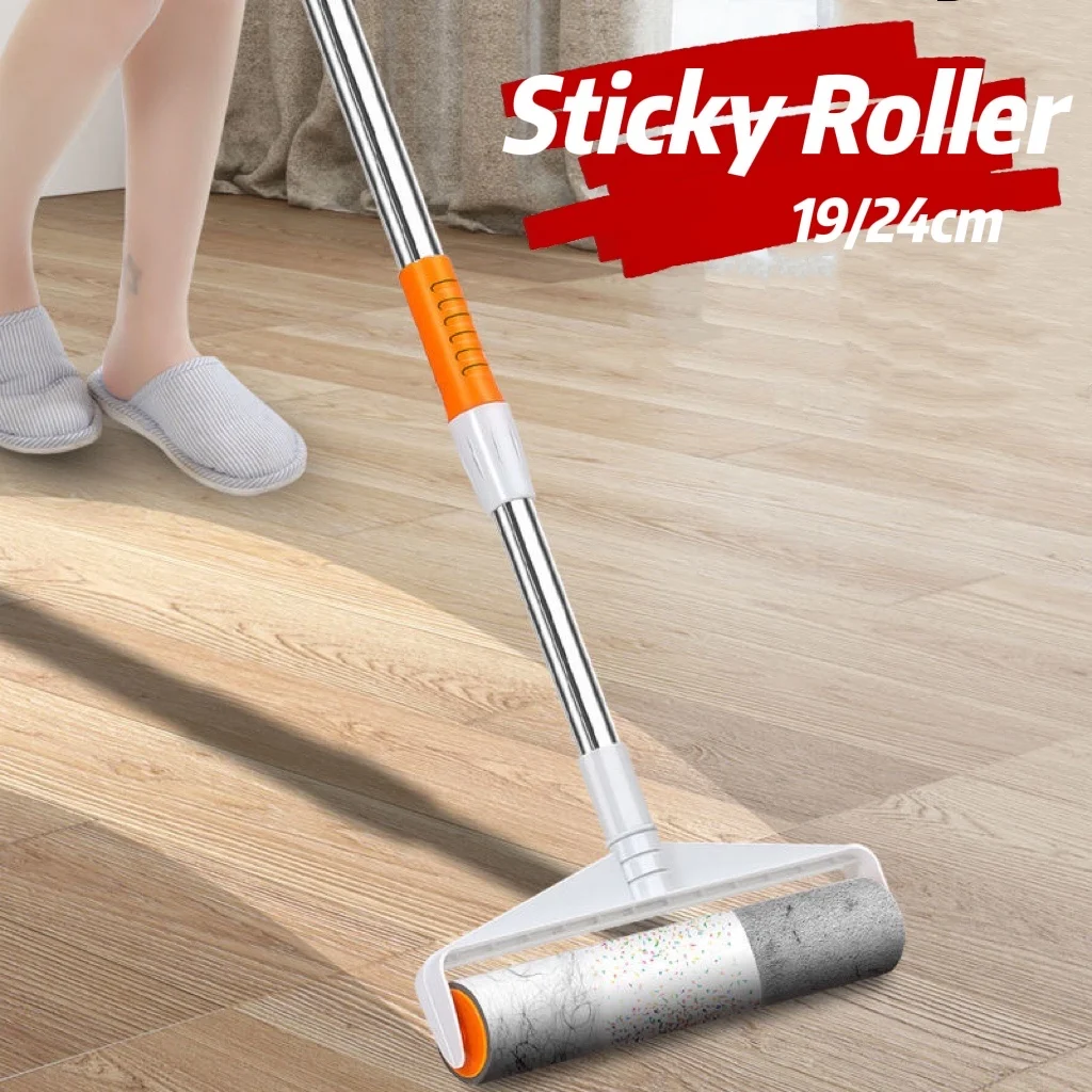 Telescopic Long Handle Sticky Roller Sofa Bed Carpet Cleaner Clothes Pet Hair Dust Removal Brush Home Car Cleaning Gluing Tool
Telescopic Long Handle Sticky Roller Sofa Bed Carpet Cleaner Clothes Pet Hair Dust Removal Brush Home Car Cleaning Gluing Tool