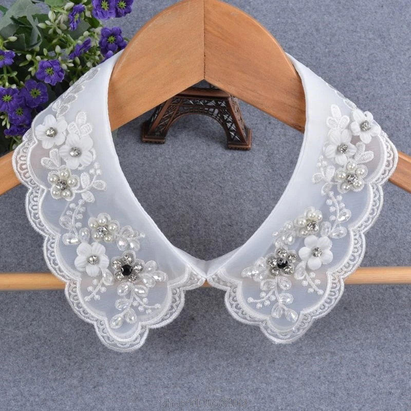 Fashion Imitation Pearl Fake Collar Detachable Dual Mesh Lapel Necklace Women Top Clothes Neckwear Accessories N25 20 Dropship
Fashion Imitation Pearl Fake Collar Detachable Dual Mesh Lapel Necklace Women Top Clothes Neckwear Accessories N25 20 Dropship