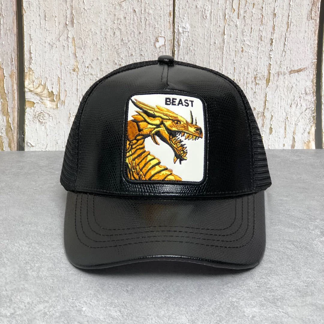 Golden Python New Baseball Cap Beast Dragon Main Squeeze Animal Embroidery Anime Cute Embroidery Summer Mesh Men's Sunshade hats
Golden Python New Baseball Cap Beast Dragon Main Squeeze Animal Embroidery Anime Cute Embroidery Summer Mesh Men's Sunshade hats