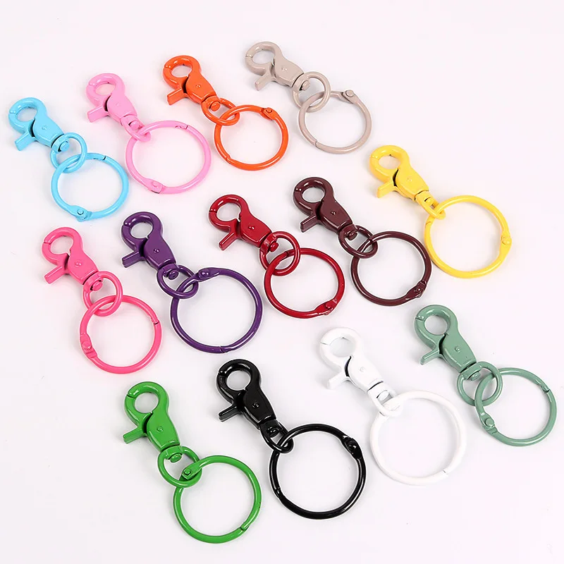 5pcs 35mm Keychains Women Key Ring Metal Binder Clips Key Ring Plated 70mm Long Round Keychain Bag Charm Gift Accessories
5pcs 35mm Keychains Women Key Ring Metal Binder Clips Key Ring Plated 70mm Long Round Keychain Bag Charm Gift Accessories