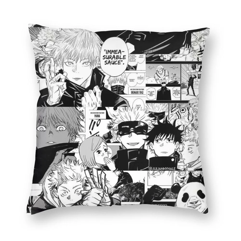 Fashion Anime Jujutsu Kaisen Cushion Cover One Side Printed Pillow Case For Car For Home Sofa Custom Living Pillowcase
Fashion Anime Jujutsu Kaisen Cushion Cover One Side Printed Pillow Case For Car For Home Sofa Custom Living Pillowcase
