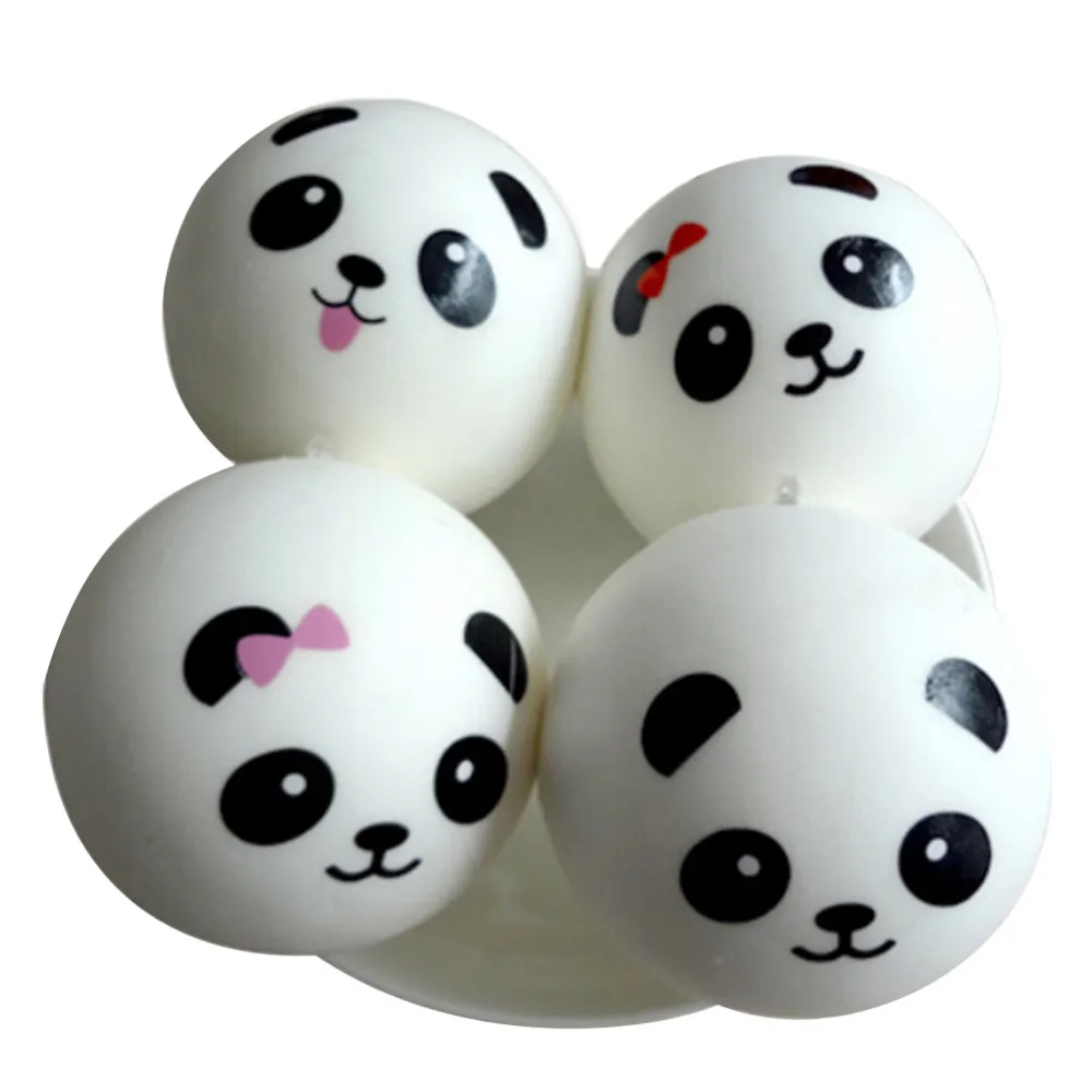 Новинка 10 см Kawaii Jumbo мягкие панды Булочки Хлеб сумка сотовый телефон ремень милое
