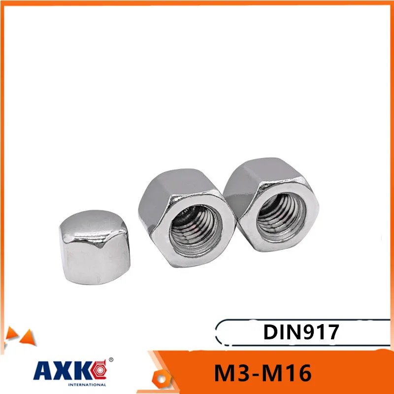 1/20pcs M3 M4 M5 M6 M8 M10 M12 M14 M16 304 A2-70 Stainless Steel Hex Hexagon Short Low Thin Cap Acorn Nut Cover Blind Nut DIN917
1/20pcs M3 M4 M5 M6 M8 M10 M12 M14 M16 304 A2-70 Stainless Steel Hex Hexagon Short Low Thin Cap Acorn Nut Cover Blind Nut DIN917