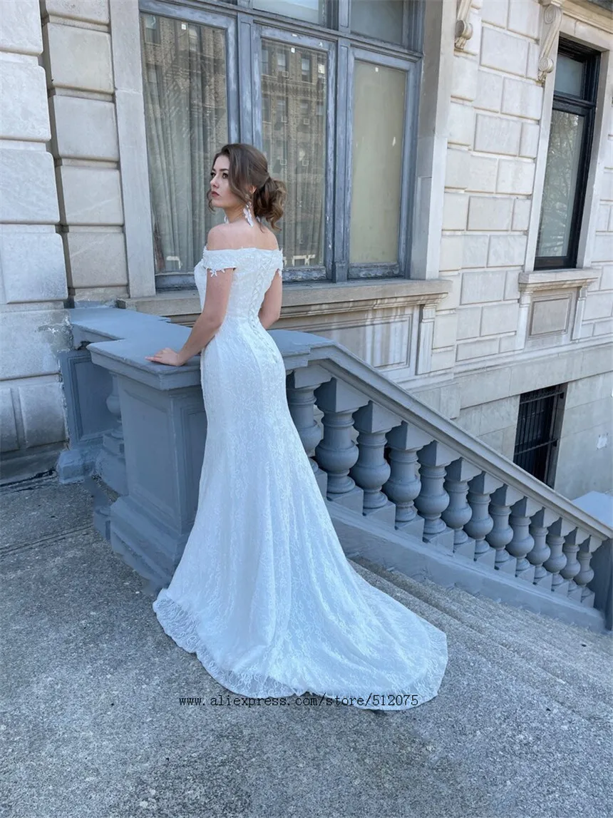 Luxurious Princess Lace Mermaid wedding dress With Train 2022 vestidos de novia
Luxurious Princess Lace Mermaid wedding dress With Train 2022 vestidos de novia