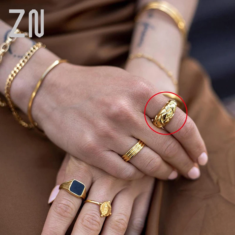 ZN New Fashion Pineapple Bun Ring Gold-plated Copper Exquisite Bread Rings For Women Girls Stack Rings Female Wedding Jewelry
ZN New Fashion Pineapple Bun Ring Gold-plated Copper Exquisite Bread Rings For Women Girls Stack Rings Female Wedding Jewelry