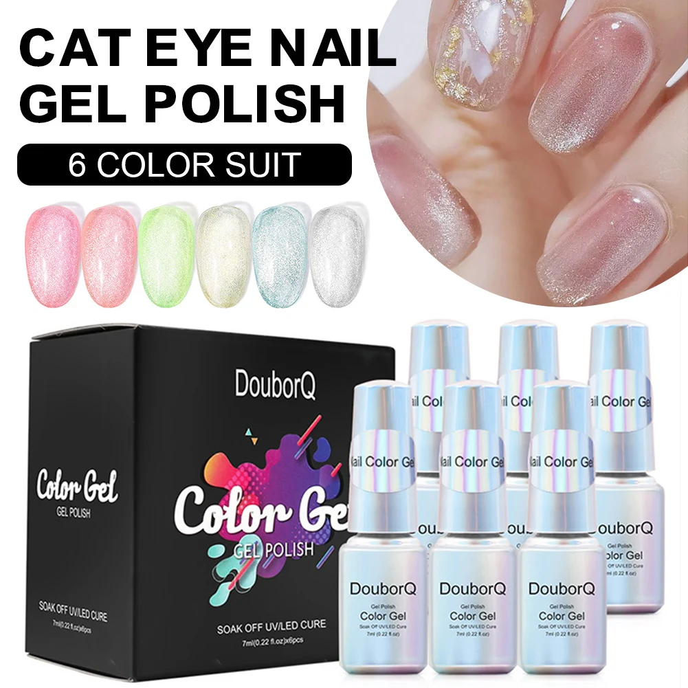 9D 6colors Cat Eyes Soak off Nail Gel Polish Magnetic Gel Polish UV Gel Fast Drying Nail Polish for Nail Salon Home Gel Nail Art
9D 6colors Cat Eyes Soak off Nail Gel Polish Magnetic Gel Polish UV Gel Fast Drying Nail Polish for Nail Salon Home Gel Nail Art