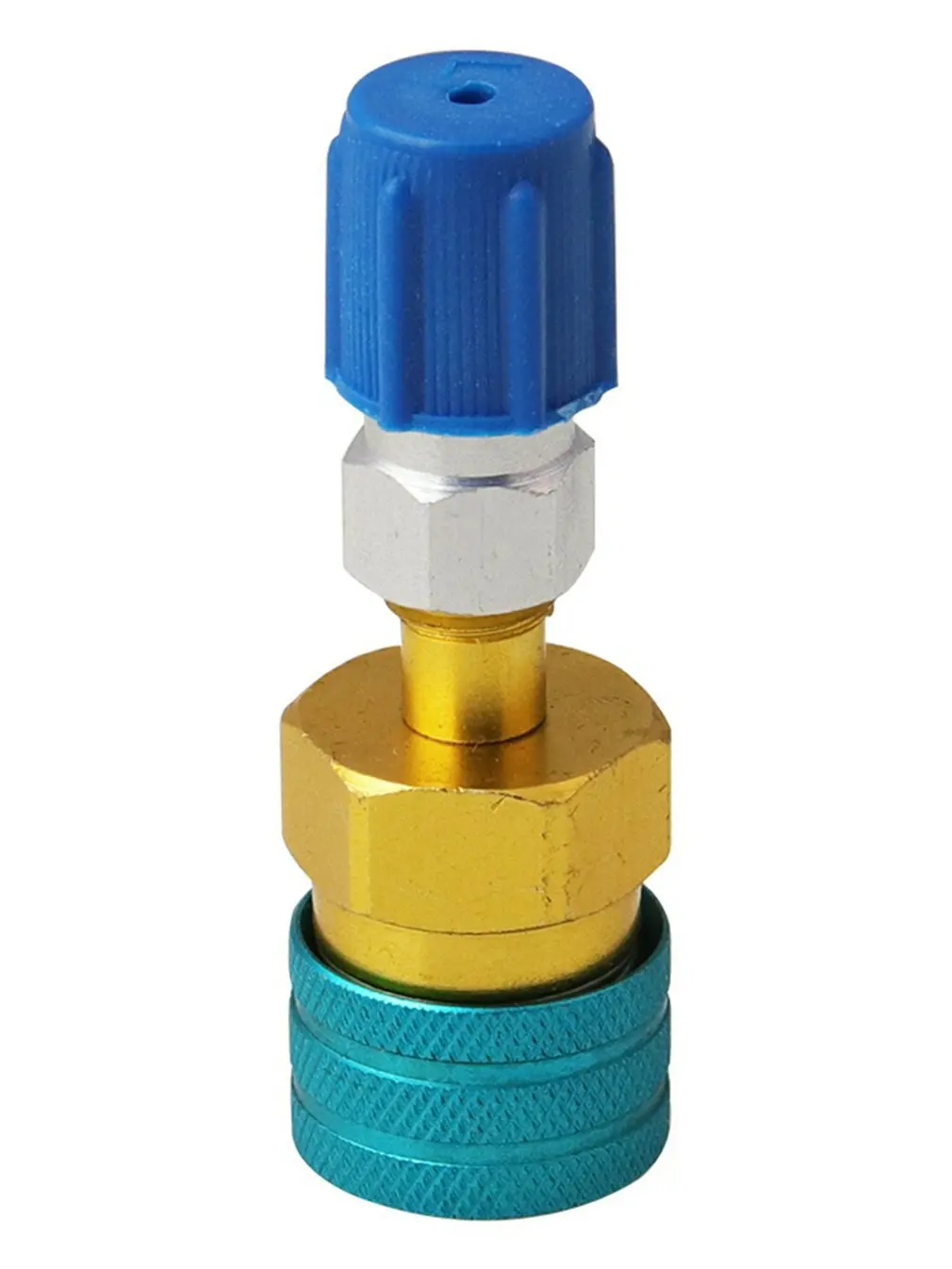 R1234YF Low Side Quick Coupler R12 To R134A Hose Adapter Fitting Connector For Car Air-Conditioning AC Charging
R1234YF Low Side Quick Coupler R12 To R134A Hose Adapter Fitting Connector For Car Air-Conditioning AC Charging