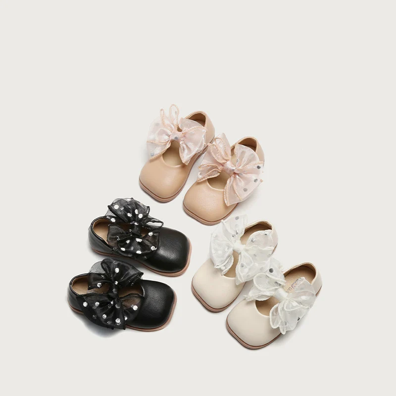 Spring Kids Shoes for Girl Cute Bow Soft Bottom Princess Shoes Flat Heels Comfortable Little Girl Shoes Size 21-30 SMG247
Spring Kids Shoes for Girl Cute Bow Soft Bottom Princess Shoes Flat Heels Comfortable Little Girl Shoes Size 21-30 SMG247