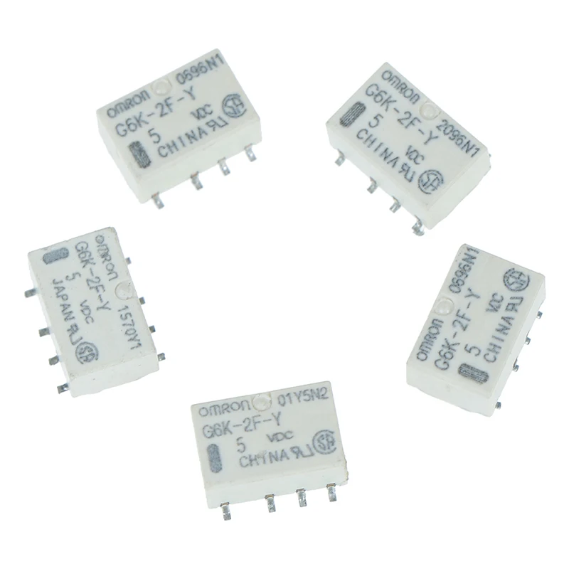 5 шт. SMD реле для сигнала 8 контактов Omron в постоянного тока | Обустройство дома