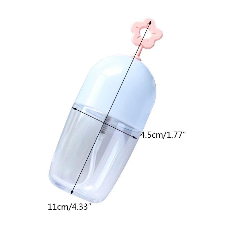1Pcs Creative three-dimensional 55ml Plastic Empty Spray Bottle for Make Up and Skin Care Refillable Random Color for Travel Use
1Pcs Creative three-dimensional 55ml Plastic Empty Spray Bottle for Make Up and Skin Care Refillable Random Color for Travel Use
