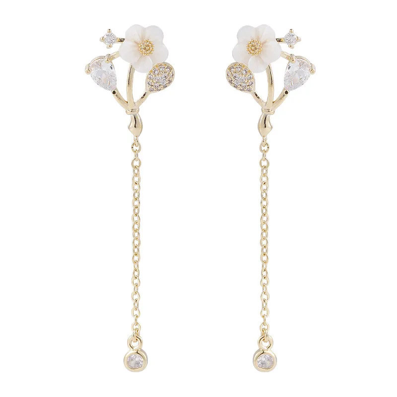 2020 New Arrival Zeojrlly Metal Trendy Plant Dangle Earrings Floret Tassel Earrings Girl Trend Fresh Summer Female Jewelry
2020 New Arrival Zeojrlly Metal Trendy Plant Dangle Earrings Floret Tassel Earrings Girl Trend Fresh Summer Female Jewelry