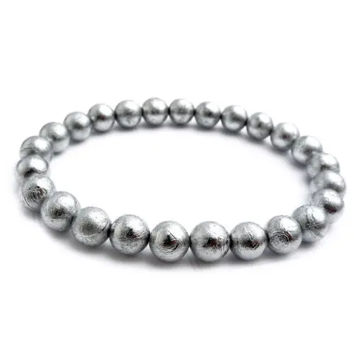 Genuine Natural Gibeon Iron Meteorite Moldavite Bracelet 6mm Round Beads 925 Silver 31beads AAAAAA
Genuine Natural Gibeon Iron Meteorite Moldavite Bracelet 6mm Round Beads 925 Silver 31beads AAAAAA